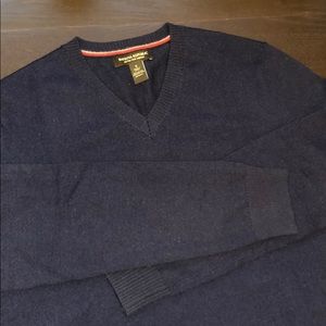 Banana Republic Extra Fine Merino Navy Sweater - S